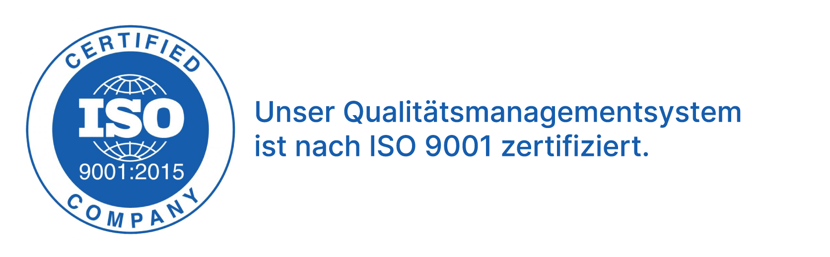 ISO Zertifizierung